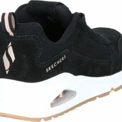 Skechers Uno-Two For The Show Dames Sneakers - Black - Maat 41 -dames-schoenen Verkoop 550x479 3