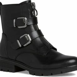 Tamaris Biker Boots Zwart - Maat 40 -dames-schoenen Verkoop 550x481