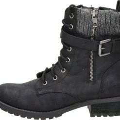 Skechers Dome Dames Veterboot - Zwart - Maat 39 -dames-schoenen Verkoop 550x484 6