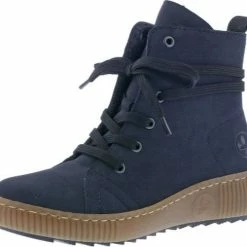 Rieker Veterboot Z6637-14 Blauw Fleece Lining - 4 / 37 -dames-schoenen Verkoop 550x487 2