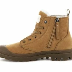 Palladium - Pampa Hi Zip WL - Pampa Dames - 37 - Bruin -dames-schoenen Verkoop 550x488 13