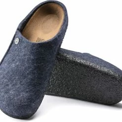 Birkenstock Sloffen - Maat 46 - Unisex - Donkerblauw -dames-schoenen Verkoop 550x488 15