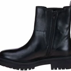 Geox Zwarte Korte Laars -dames-schoenen Verkoop 550x488 17