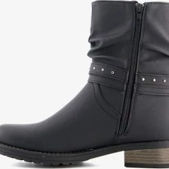 Blue Box Dames Enkellaarsjes - Zwart - Maat 38 -dames-schoenen Verkoop 550x491 2