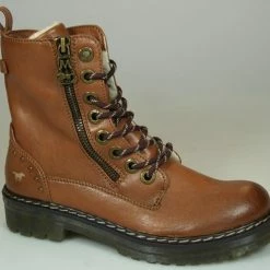 Mustang - Veterschoenen Hoog 33 Mustang - Veterschoenen Hoog -dames-schoenen Verkoop 550x491 5