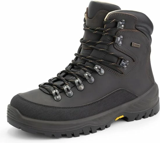 Travelin' Odense Leren Dames Wandelschoenen - VIBRAM Zool - Waterdicht En Ademend - Bruin Leer - Maat 37 6 Travelin' Odense Leren Dames Wandelschoenen - VIBRAM Zool - Waterdicht En Ademend - Bruin Leer - Maat 37 - Afbeelding 6