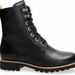 Panama Jack Fara Igloo Trav B1 Veterboots Zwart - Dames - Maat 41 -dames-schoenen Verkoop 550x492 6