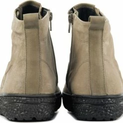 Hartjes Vrouwen Suède Hoge Sneakers / Damesschoenen 172.1422 - Beige - Maat 38 -dames-schoenen Verkoop 550x497 9