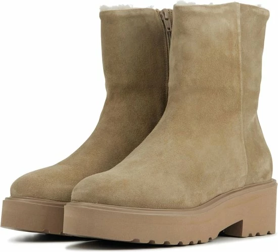VIA VAI Bobbi Mellow Biker Boots - Beige - Maat 38 11 VIA VAI Bobbi Mellow Biker Boots - Beige - Maat 38 - Afbeelding 11