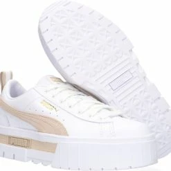 Puma Dames Lage Sneakers Mayze Lth Wn - Wit - Maat 36 12 Puma Dames Lage Sneakers Mayze Lth Wn - Wit - Maat 36 -dames-schoenen Verkoop 550x501 4