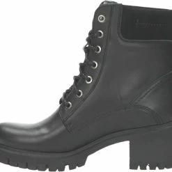 Panama Jack Phoebe B17 Veterboots Zwart - Maat 39 -dames-schoenen Verkoop 550x501 8