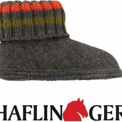 Haflinger Paul Antraciet Pantoffels Uniseks -dames-schoenen Verkoop 550x502 6