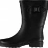 XQ Footwear - Regenlaarzen - Rubber Laarzen - Dames - Festival - Rubber - Zwart - Maat 38