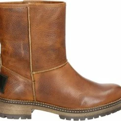 Bullboxer Dames Enkelboot - Cognac - Maat 42