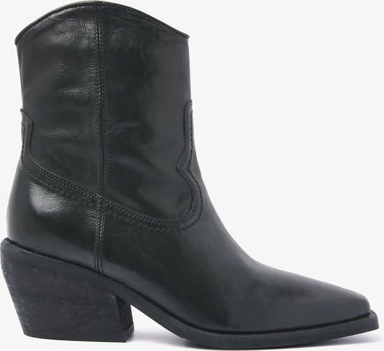 VIA VAI Eveline Clark Enkellaarsjes Dames - Zwart - Maat 40 1 VIA VAI Eveline Clark Enkellaarsjes Dames - Zwart - Maat 40