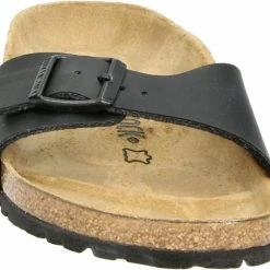 Birkenstock Madrid Dames Slippers Small Fit - Black - Maat 42 -dames-schoenen Verkoop 550x505 5