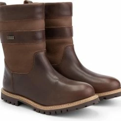 Travelin' Tallinn Dames Outdoorlaarzen - Waterdicht En Ademend - Wol Gevoerde Wandellaars - Donkerbruin Leer - Maat 38 -dames-schoenen Verkoop 550x507