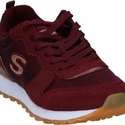 Skechers Retros-Og 85 Goldn Gurl Dames Sneakers - Rood - Maat 39 -dames-schoenen Verkoop 550x508 2