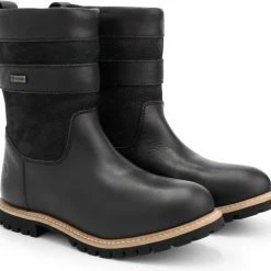 Travelin' Tallinn Dames Outdoorlaarzen - Waterdicht En Ademend - Wol Gevoerde Wandellaars - Zwart Leer - Maat 39 -dames-schoenen Verkoop 550x509 3