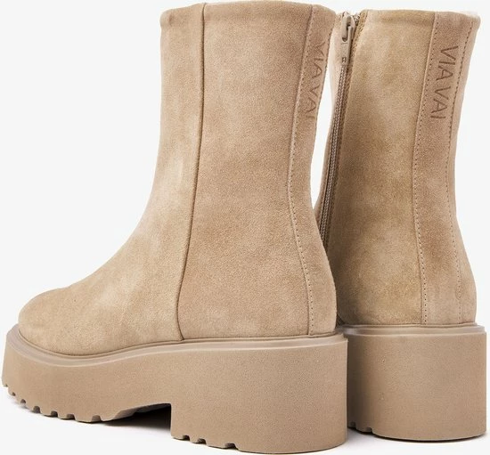 VIA VAI Bobbi Mellow Biker Boots - Beige - Maat 38 2 VIA VAI Bobbi Mellow Biker Boots - Beige - Maat 38 - Afbeelding 2