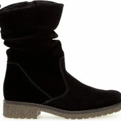 Gabor 703.1 Enkellaarsjes - Enkelboots Met Rits - Dames - Zwart - Maat 39 -dames-schoenen Verkoop 550x512 5