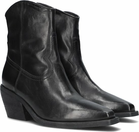 VIA VAI Eveline Clark Enkellaarsjes Dames - Zwart - Maat 40 8 VIA VAI Eveline Clark Enkellaarsjes Dames - Zwart - Maat 40 - Afbeelding 8