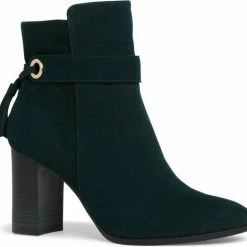 Tamaris Tamaris Enkellaarsjes Groen Leer - Maat 36 -dames-schoenen Verkoop 550x523 19