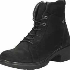 Wolky Veterschoenen Midi Zwart Nubuck -dames-schoenen Verkoop 550x524 10