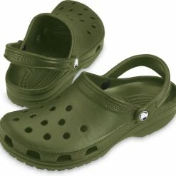 Crocs - Classic Clog - Crocs - 39 - 40 - Groen -dames-schoenen Verkoop 550x524 11