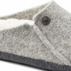Birkenstock Zermatt Narrow Filz Shearling Cozy Home Dames Pantoffels - Light Grey - Maat 41 -dames-schoenen Verkoop 550x524 13