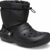 Crocs Classic Lined Neo Puff Boot Black