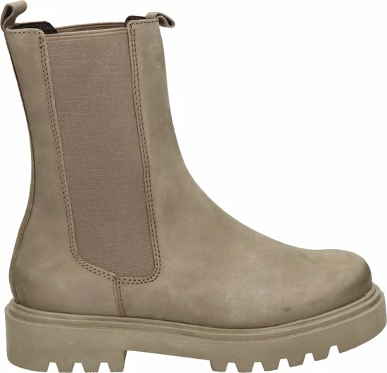 Nelson Dames Chelseaboot - Donker Taupe - Maat 39 1 Nelson Dames Chelseaboot - Donker Taupe - Maat 39