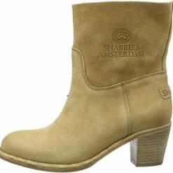 Shabbies Amsterdam Leather Enkellaars Dames SWO01.250044.042444 Camel 41 EU -dames-schoenen Verkoop 550x532 2