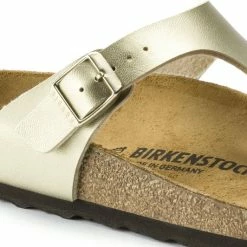 Birkenstock - Dames Sandalen Gizeh BS Gold (regular) - Goud - Maat 40 -dames-schoenen Verkoop 550x532
