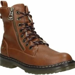 Mustang - Veterschoenen Hoog 26 Mustang - Veterschoenen Hoog -dames-schoenen Verkoop 550x533 3