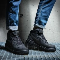 Nike Air Force 1 Boot Zwart - Sneaker - DA0418-001 - Maat 38.5 -dames-schoenen Verkoop 550x533 5
