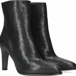 Notre-V 18236 Enkellaarsjes - Enkelboots Met Rits - Dames - Zwart - Maat 39 -dames-schoenen Verkoop 550x533 7