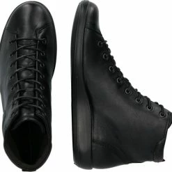 ECCO SOFT 2.0 Dames Veterboot - Zwart - Maat 38 -dames-schoenen Verkoop 550x535 1