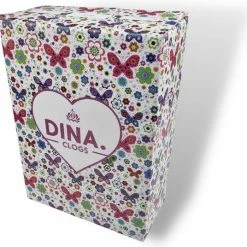 Medische Dames Klompen PU Zool - PU Klompen Met Kunststof Zool - Ziekenhuis Klompen - Zorgklompen - DINA CLOGS - Vlinderbloemetjes - Maat 38 -dames-schoenen Verkoop 550x536 2