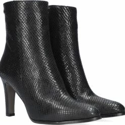 Notre-V 18236 Enkellaarsjes - Enkelboots Met Rits - Dames - Zwart - Maat 39 -dames-schoenen Verkoop 550x537 5