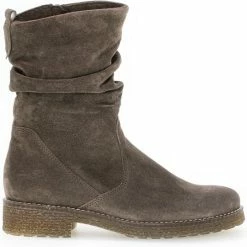 Gabor 703 Enkellaarsjes - Enkelboots Met Rits - Dames - Taupe - Maat 37