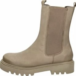 Nelson Dames Chelseaboot - Donker Taupe - Maat 39 13 Nelson Dames Chelseaboot - Donker Taupe - Maat 39 -dames-schoenen Verkoop 550x543