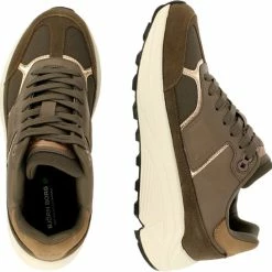 Björn Borg Bjorn Borg R1300 Sneakers Taupe - Maat 39 -dames-schoenen Verkoop 550x545