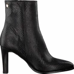 Notre-V 18236 Enkellaarsjes - Enkelboots Met Rits - Dames - Zwart - Maat 39 -dames-schoenen Verkoop 550x545 7