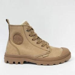 Palladium PAMPA HI ZIP WL - Volwassenen VeterlaarzenHalf-hoge Schoenen - Kleur: Taupe - Maat: 39 -dames-schoenen Verkoop 550x550 118