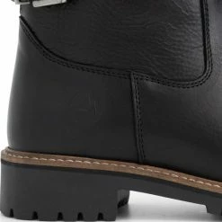 Travelin' Vadfoss Dames Enkellaarzen - Wol Gevoerde Boots - Zwart Leer - Maat 37 -dames-schoenen Verkoop 550x550 175