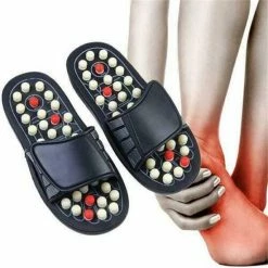 Merkloos Massage Slippers Voor Voetmassage Via Acupressuur Acupunctuur Gezondheidsslippers (Met Uitdraaibare Noppen Zie Video) -dames-schoenen Verkoop 550x550 212