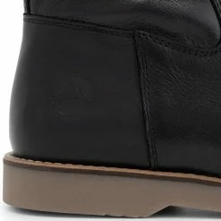 Travelin' Pleubian Dames Leren Enkellaarzen - Nette Schoenen Vrouwen - Zwart Leer - Maat 40 -dames-schoenen Verkoop 550x550 255