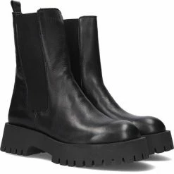 Notre-V 955018 Chelsea Boots - Enkellaarsjes - Dames - Zwart - Maat 41