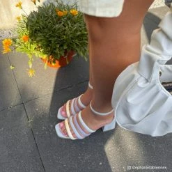 Sacha - Dames - Zwarte Sandalen Met Geplooide Details - Maat 39 -dames-schoenen Verkoop 550x550 278